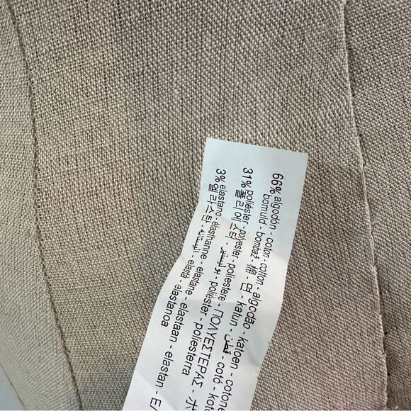 NWT Zara Crop Leopard Print Zipper Front Top 047 - Picture 5 of 5